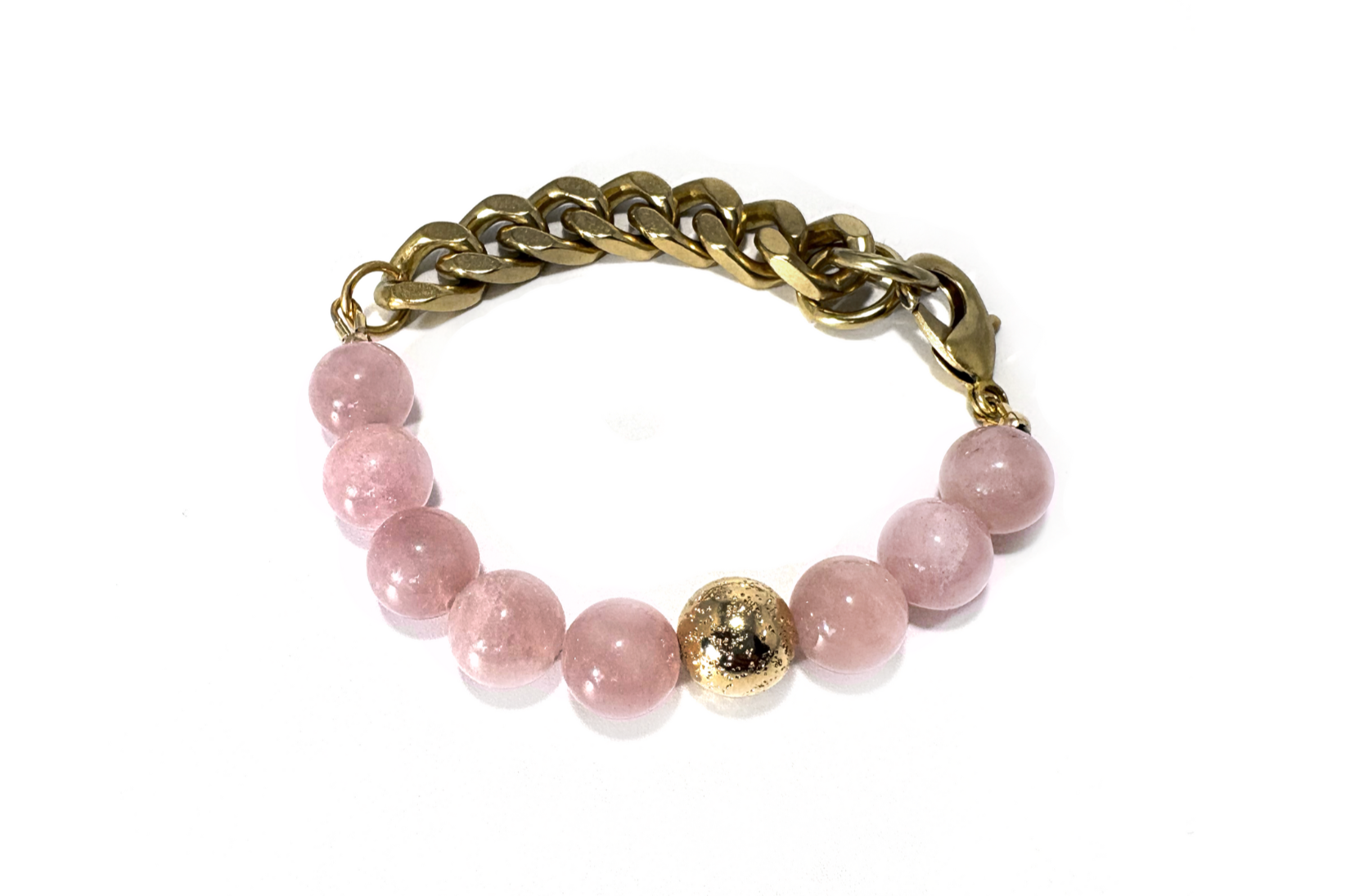 REMIX: MADAGASCAR ROSE QUARTZ BRACELET