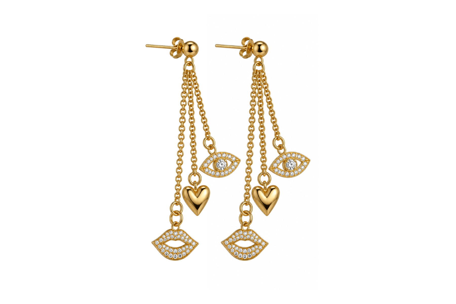 POST: LOVE LETTER DROP EARRINGS