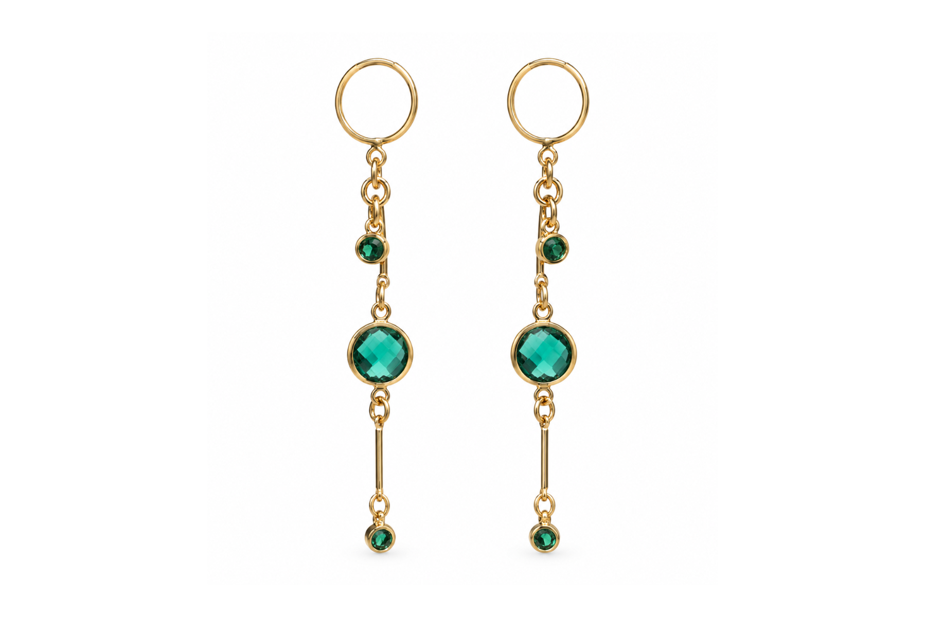 CIRCLE POST: BEZEL DROP