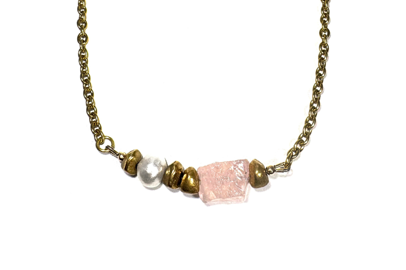 MERIDIAN: MORGANITE NECKLACE