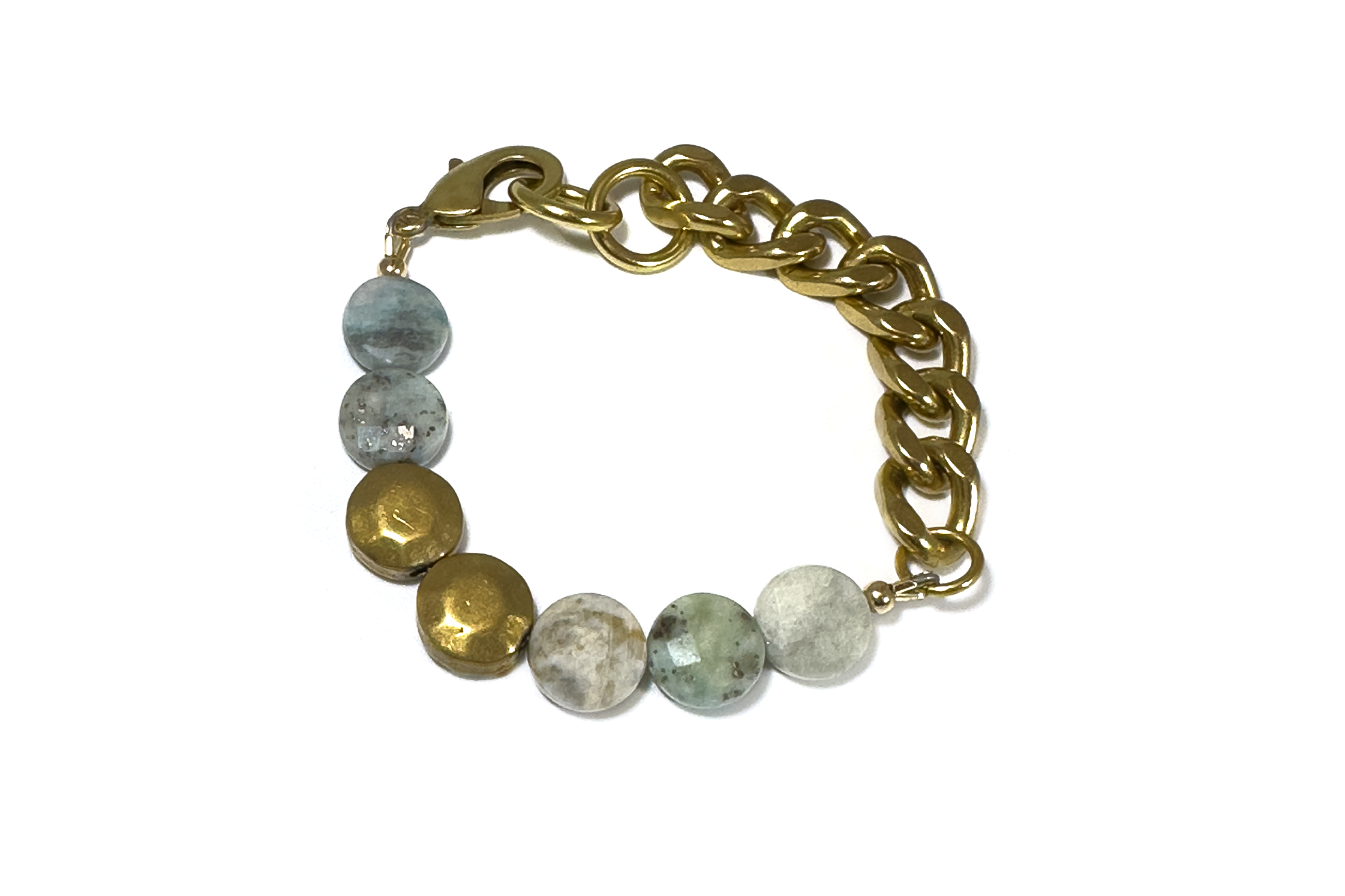 REMIX: HACKMANITE & SAND DOLLAR BRACELET