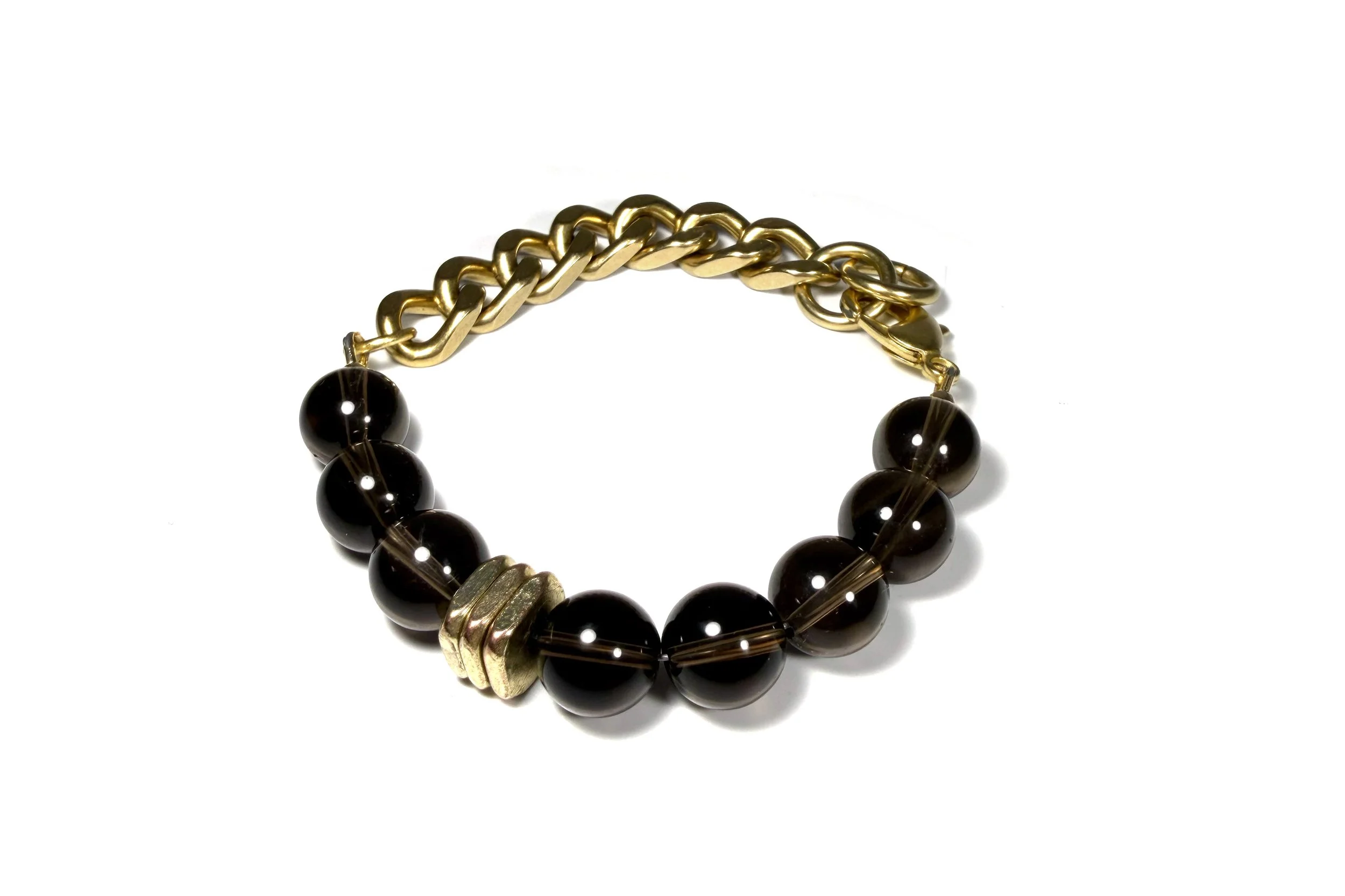 REMIX: SMOKY QUARTZ BRACELET