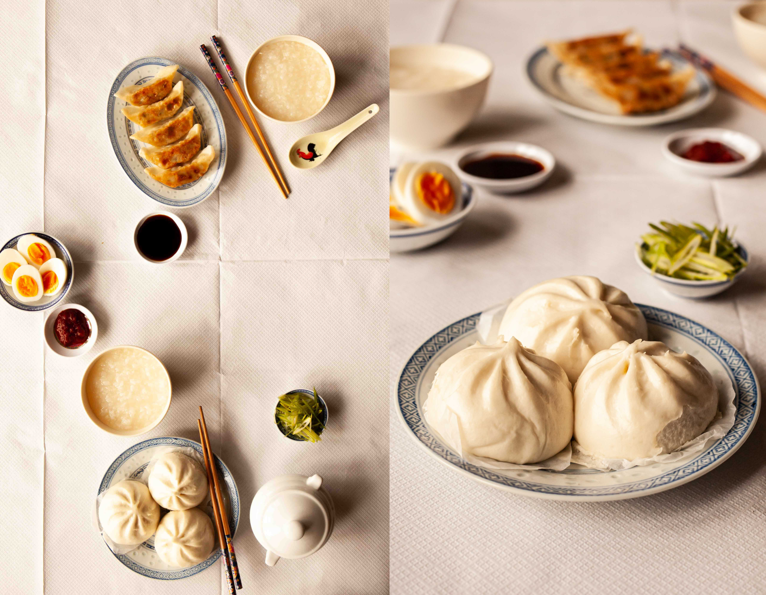 Chinese breakfast, food styling, food photography, glasgow, edinburgh