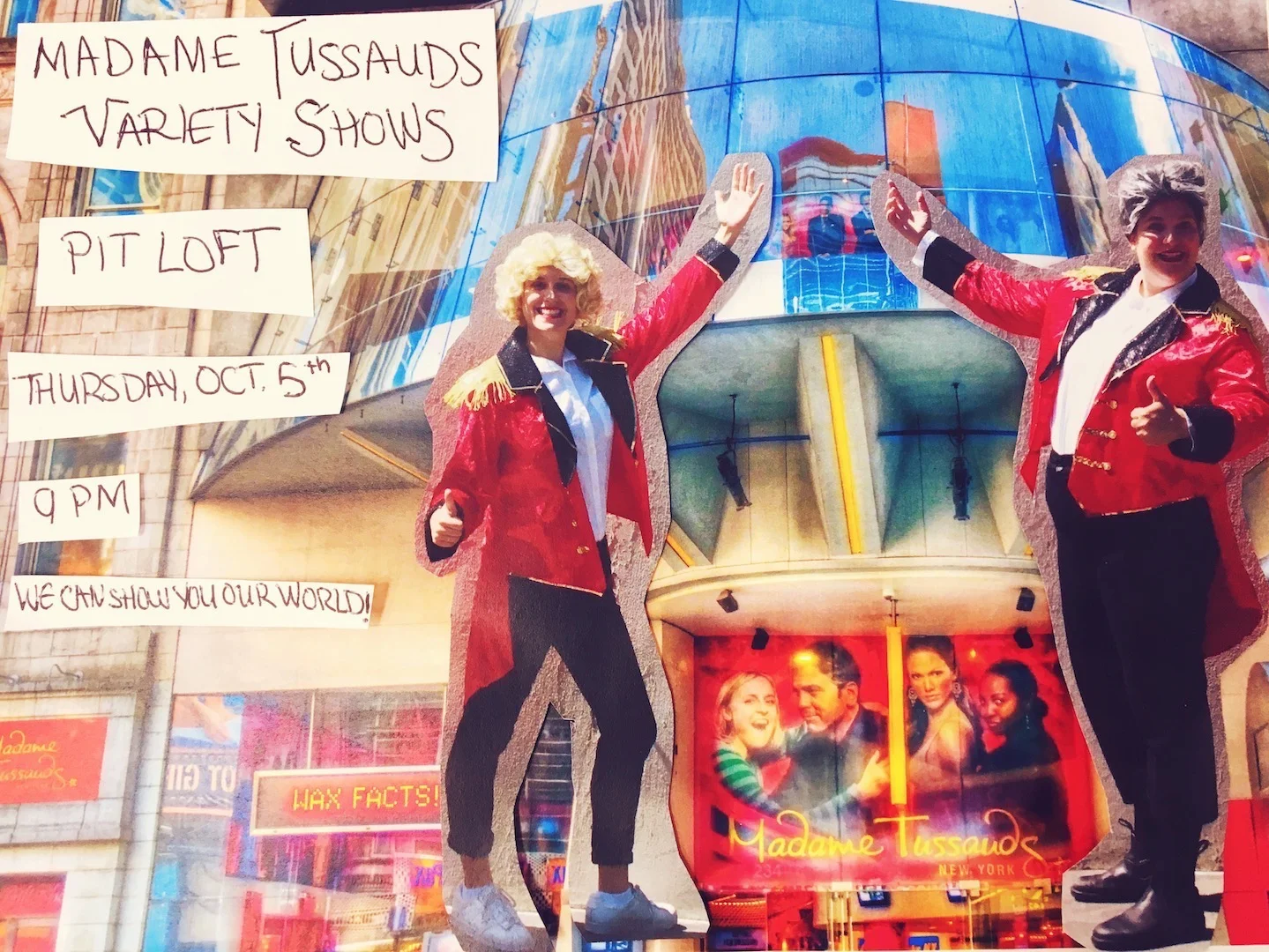 Madame Tussauds Variety Shows ~ October!