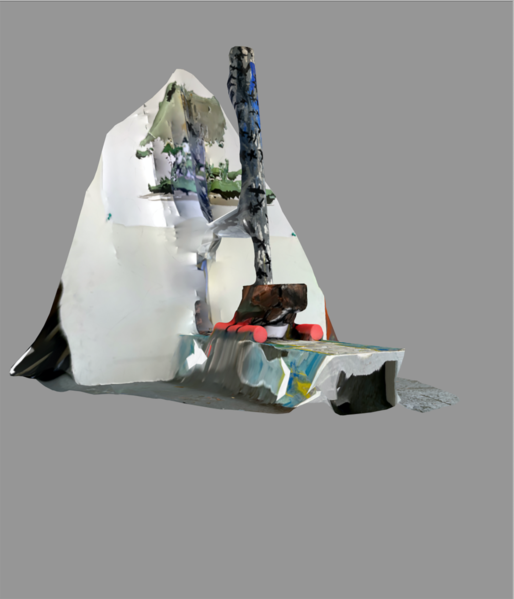 Untitled, Film and sculptural installation
