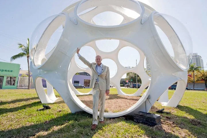 Design Miami Lord Foster- Original 24ft. Fly's Eye dome Photo Credit Ira Garber.jpg