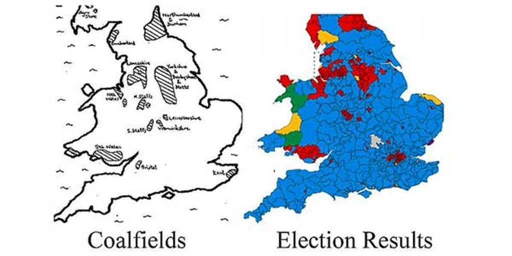 @VaughanRoderick’s comparison of Coalfields and Election results https://twitter.com/VaughanRoderick/status/596967966647971840