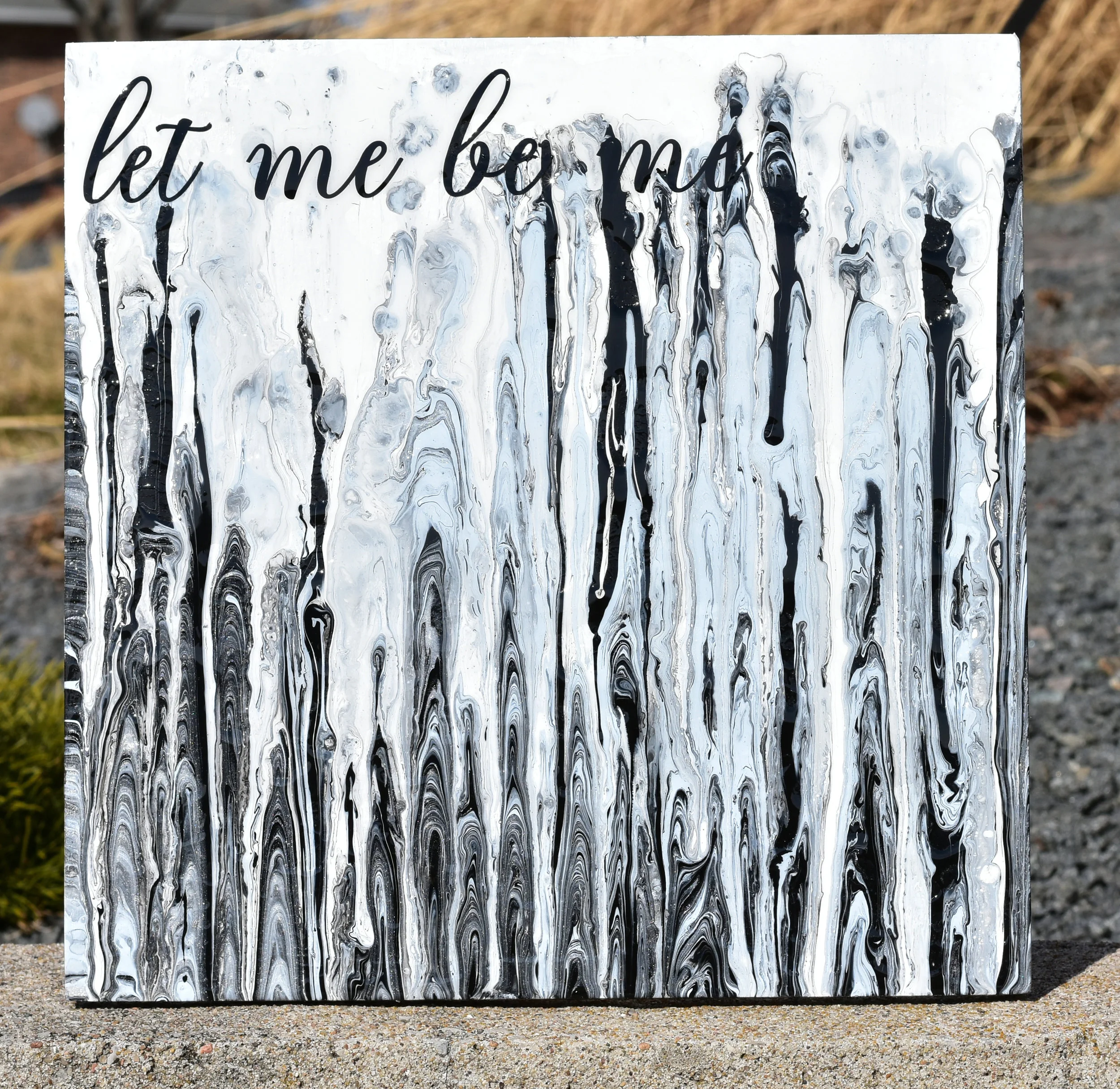 "let me be me" blue rain