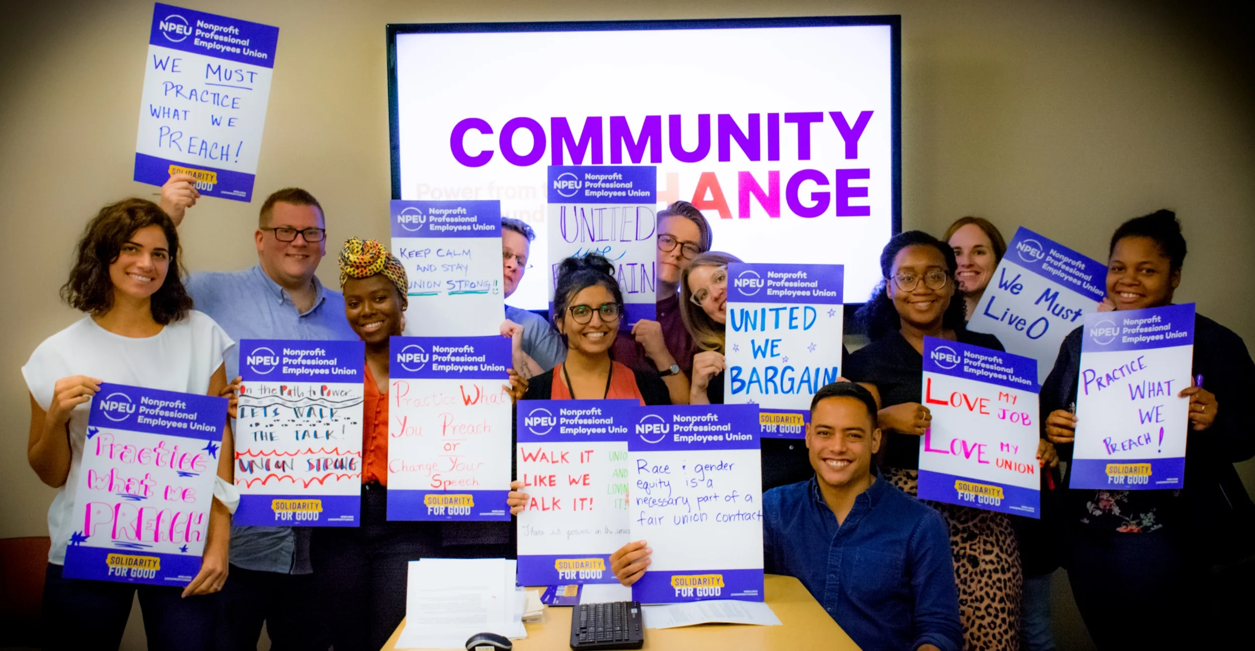 Community Change Union’s New Contract Includes Racial and Gender Equity Article, Paid Leave Gains