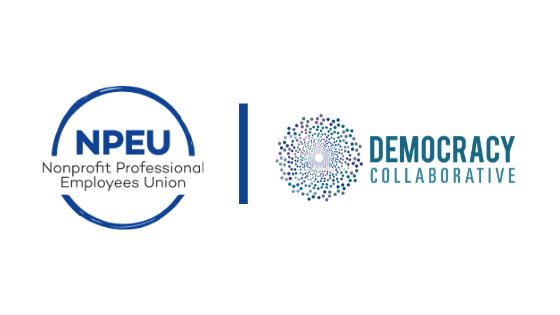 The Democracy Collaborative and the Nonprofit Professional Employees Union announce the signing of the organization’s first staff contract