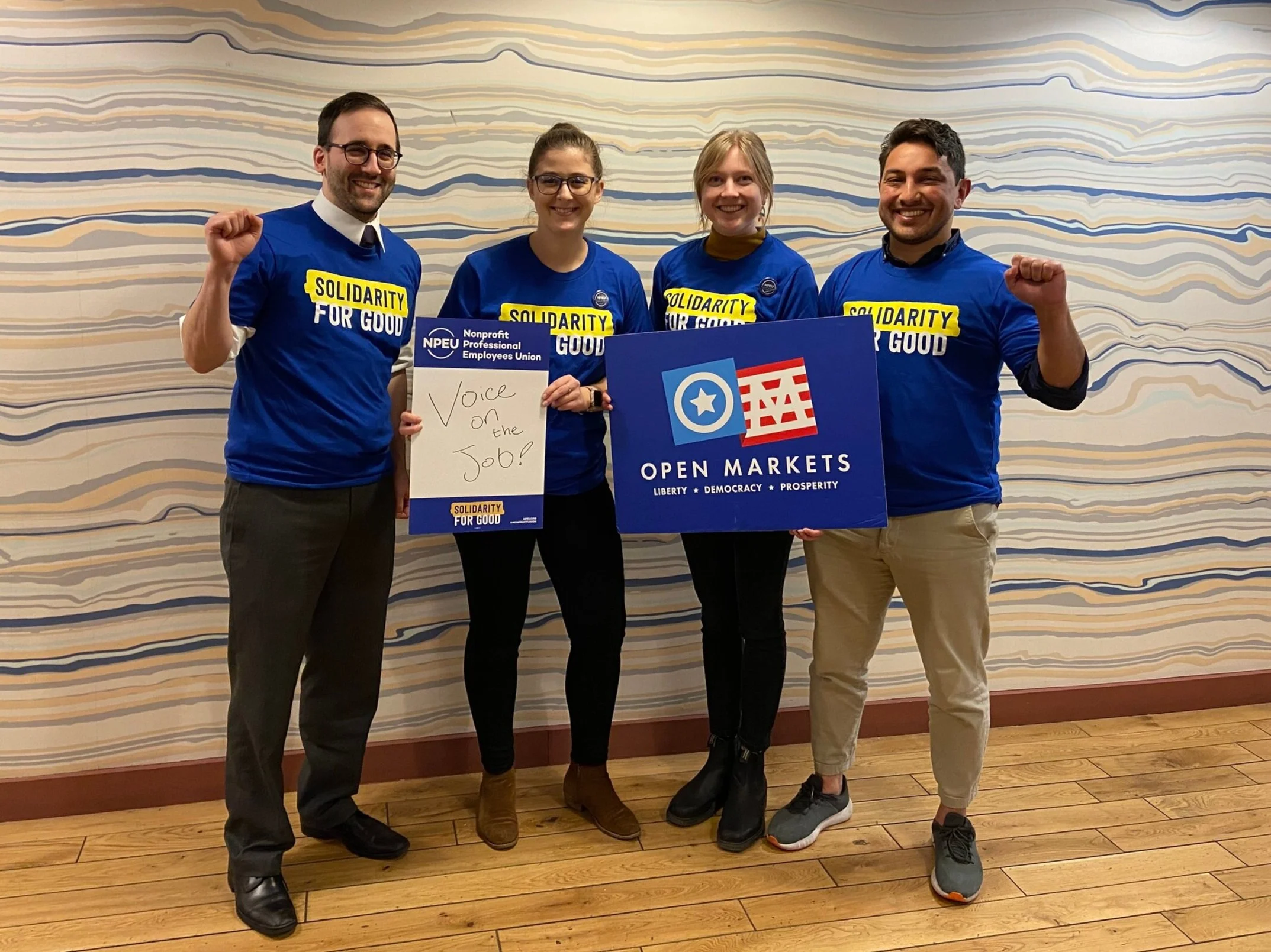 The Open Markets Institute Staff Joins Growing Movement of Nonprofit Unionization
