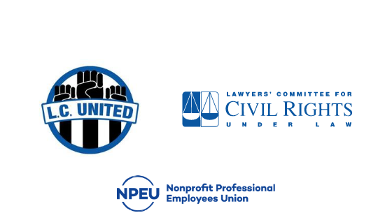Lawyers’ Committee for Civil Rights Under Law Voluntarily Recognizes Staff Union LC United