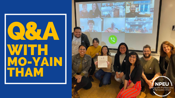 Q&amp;A with NPEU Member Mo-Yain Tham