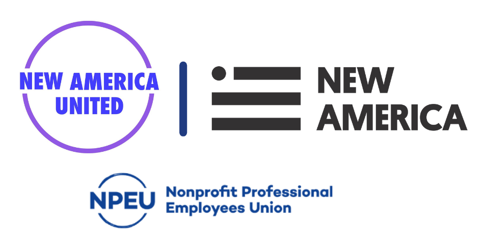 New America Staff Union Receives Voluntary Recognition