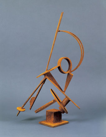 Joel Graesser: # Sculpture and Drawings	 # September 6 – October 13, 2007 &lt;alt: Brown geometric sculpture&lt;/&gt;