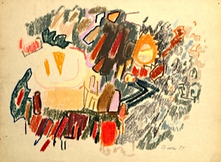   Untitled, &nbsp;1985 Pastel on paper 18 x 24 inches  Inquire  