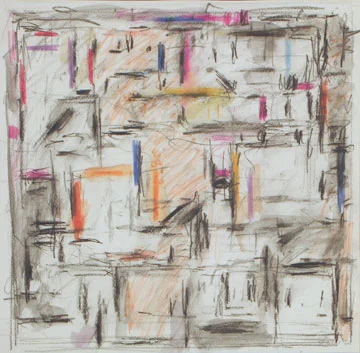 Abstract lines on white