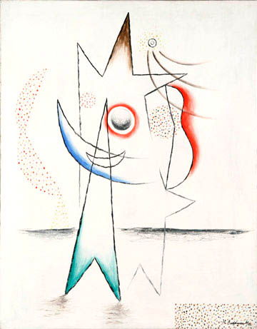 Abstract figure on white