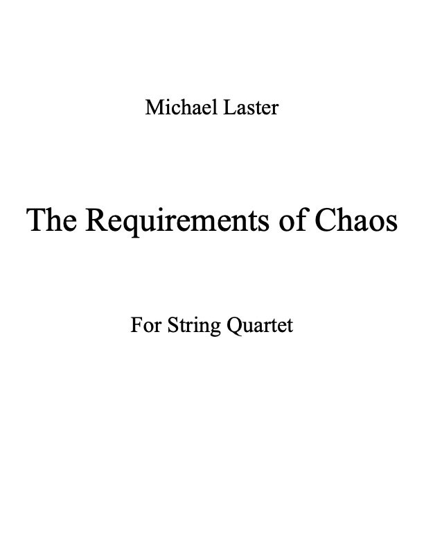 The Requirements of Chaos