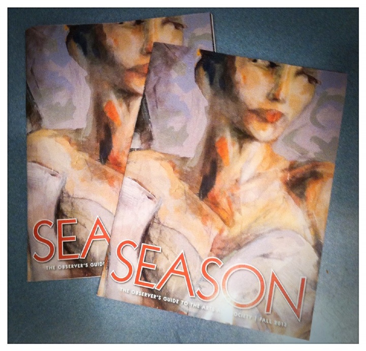 Cover of Season Magazine, 2013