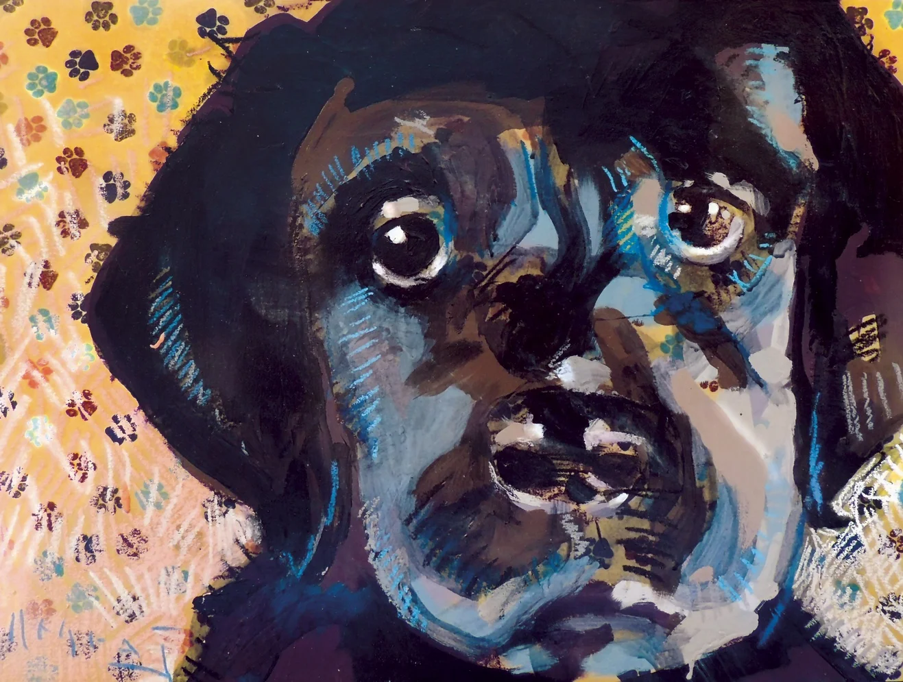 Tim Jaeger, "Hope"/August- Southeast Guide Dogs 2016 Calendar