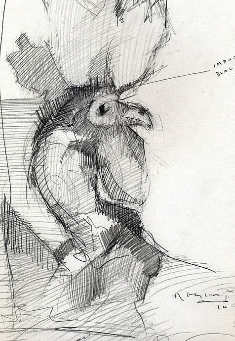 Tim Jaeger, Chicken Scratch #4, 2010