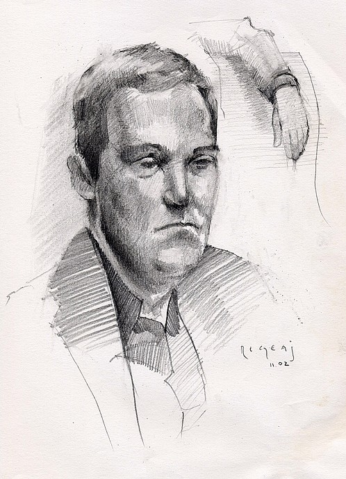 Tim Jaeger, Figure Study, 2002