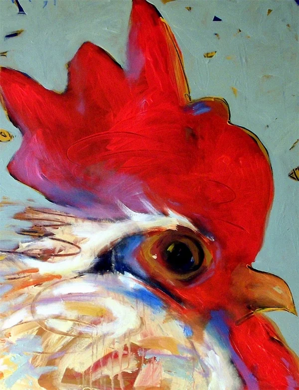 Tim Jaeger, First Rooster of Moncaret, 2006 (Copy)