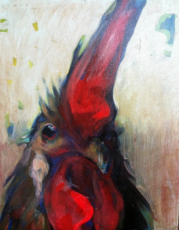 Tim Jaeger, Small Rooster I, 2011 (Copy)