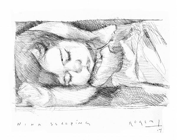 Tim Jaeger, Nina Sleeping, 2014