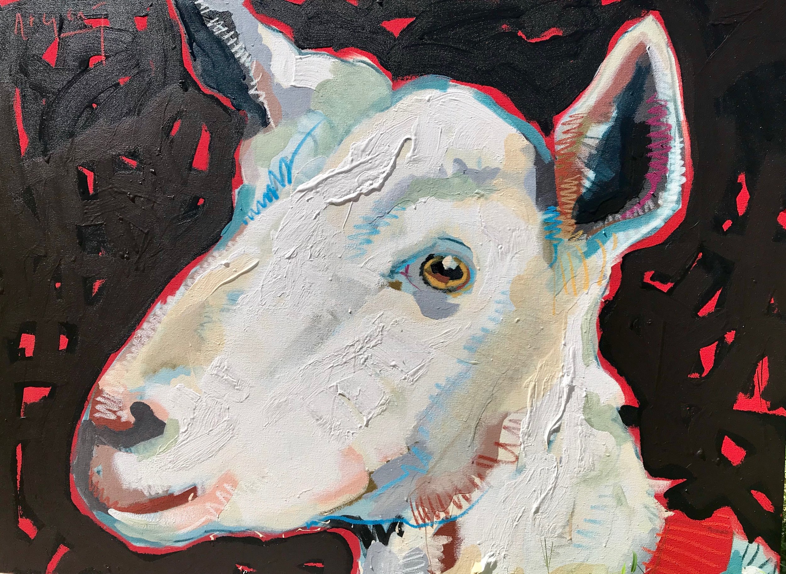 Tim Jaeger, Sheep XIII, 2018 (Copy)