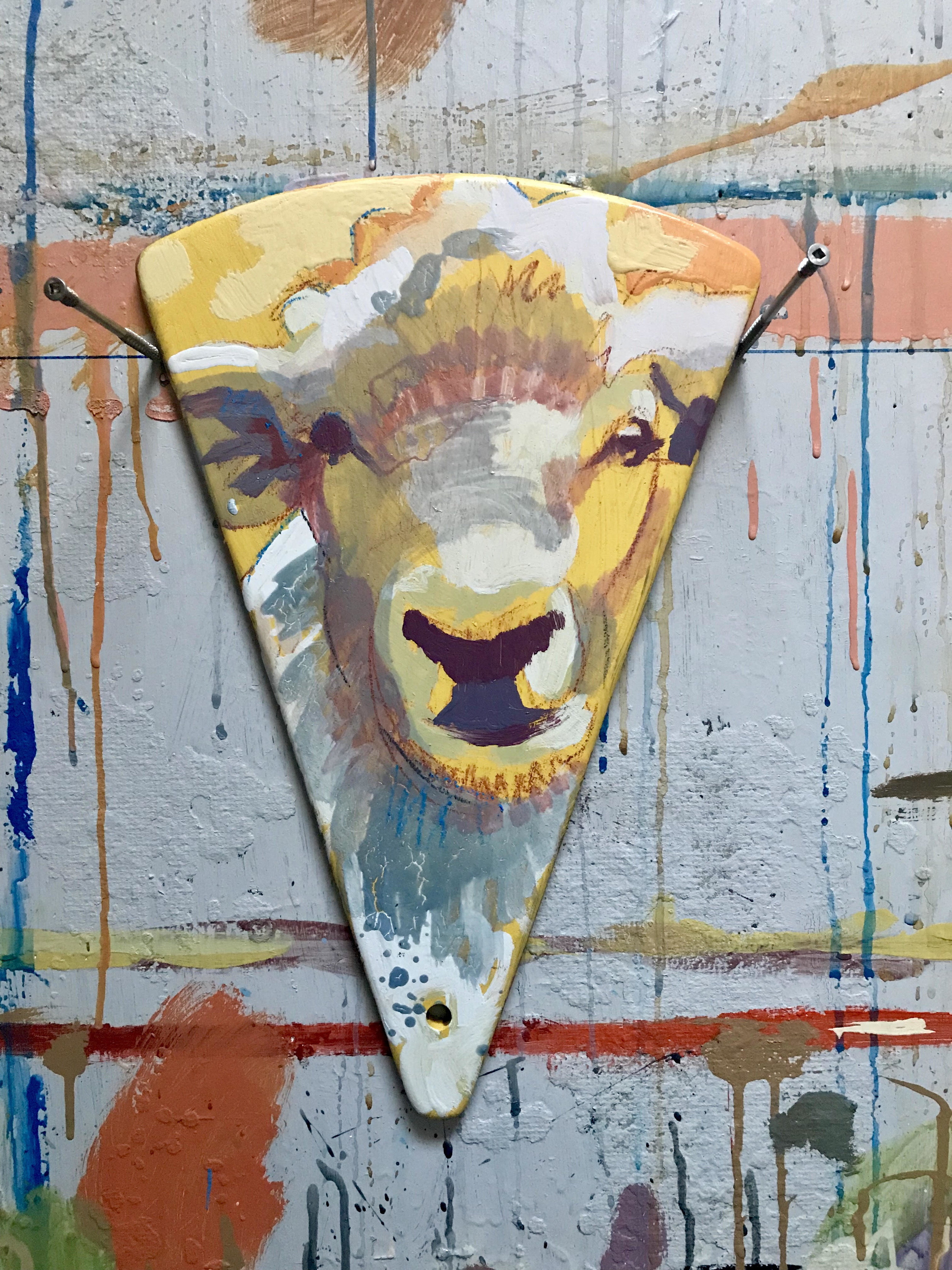 TIM JAEGER, SHEEP CHEESEBOARD no. 2, 2019