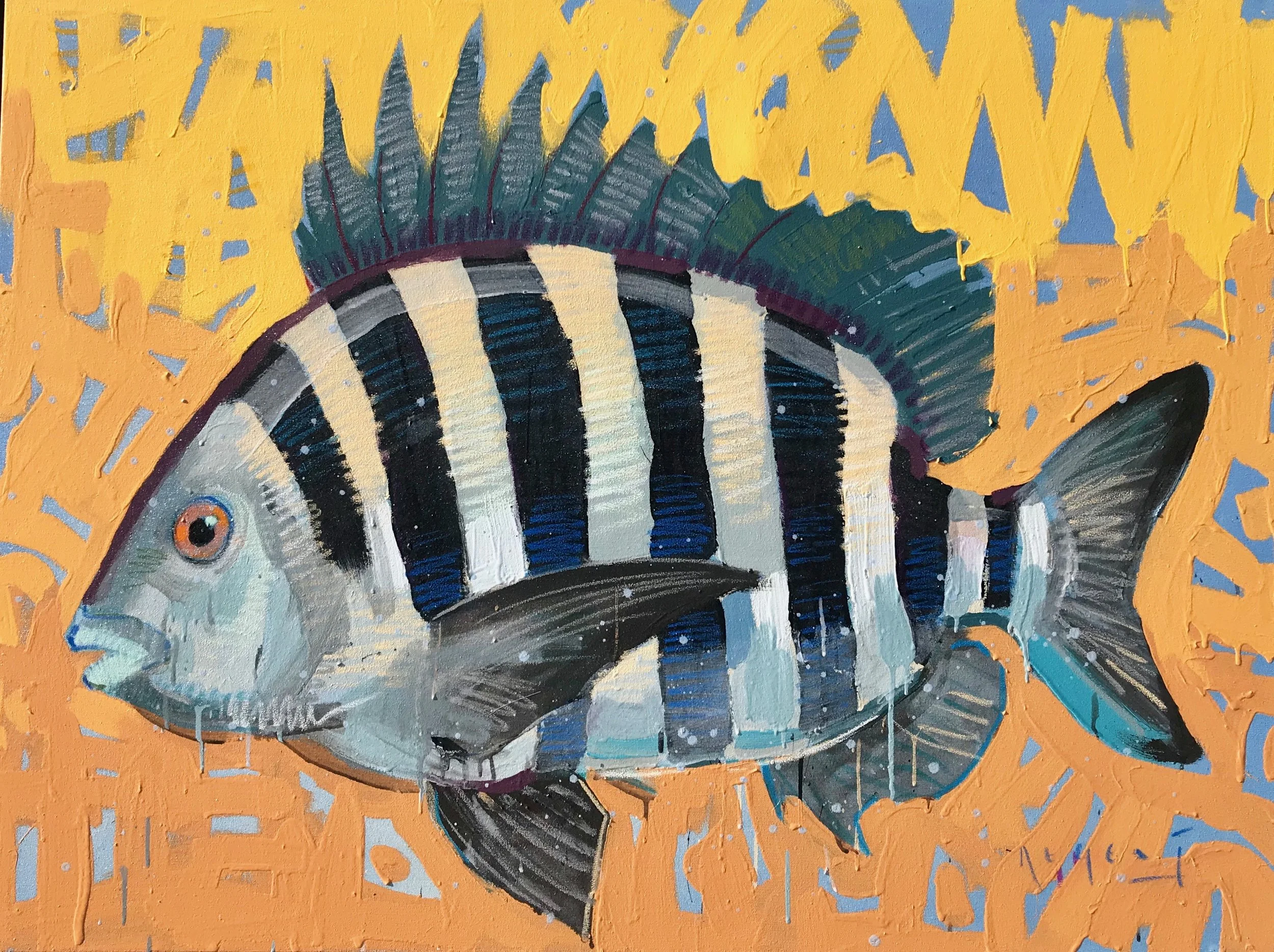 TIM JAEGER, SHEEPSHEAD no. 3, 2019 (Copy)