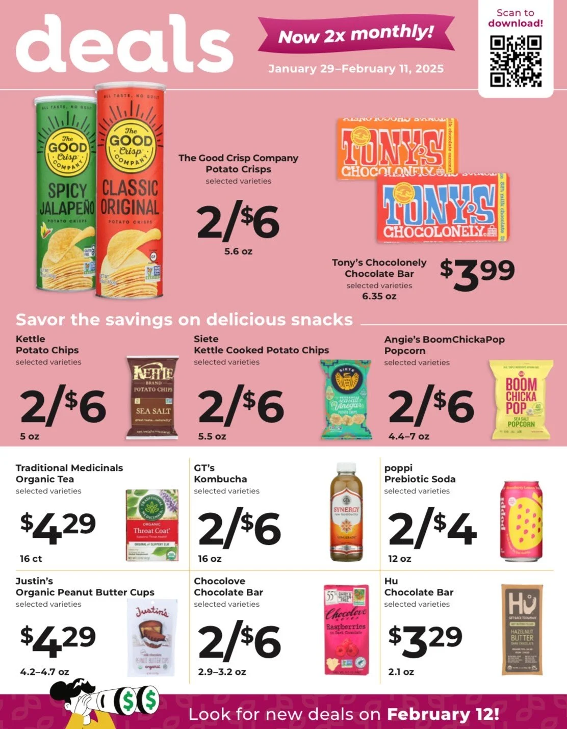 Monthly Sales Flyer - January 29 - February  11