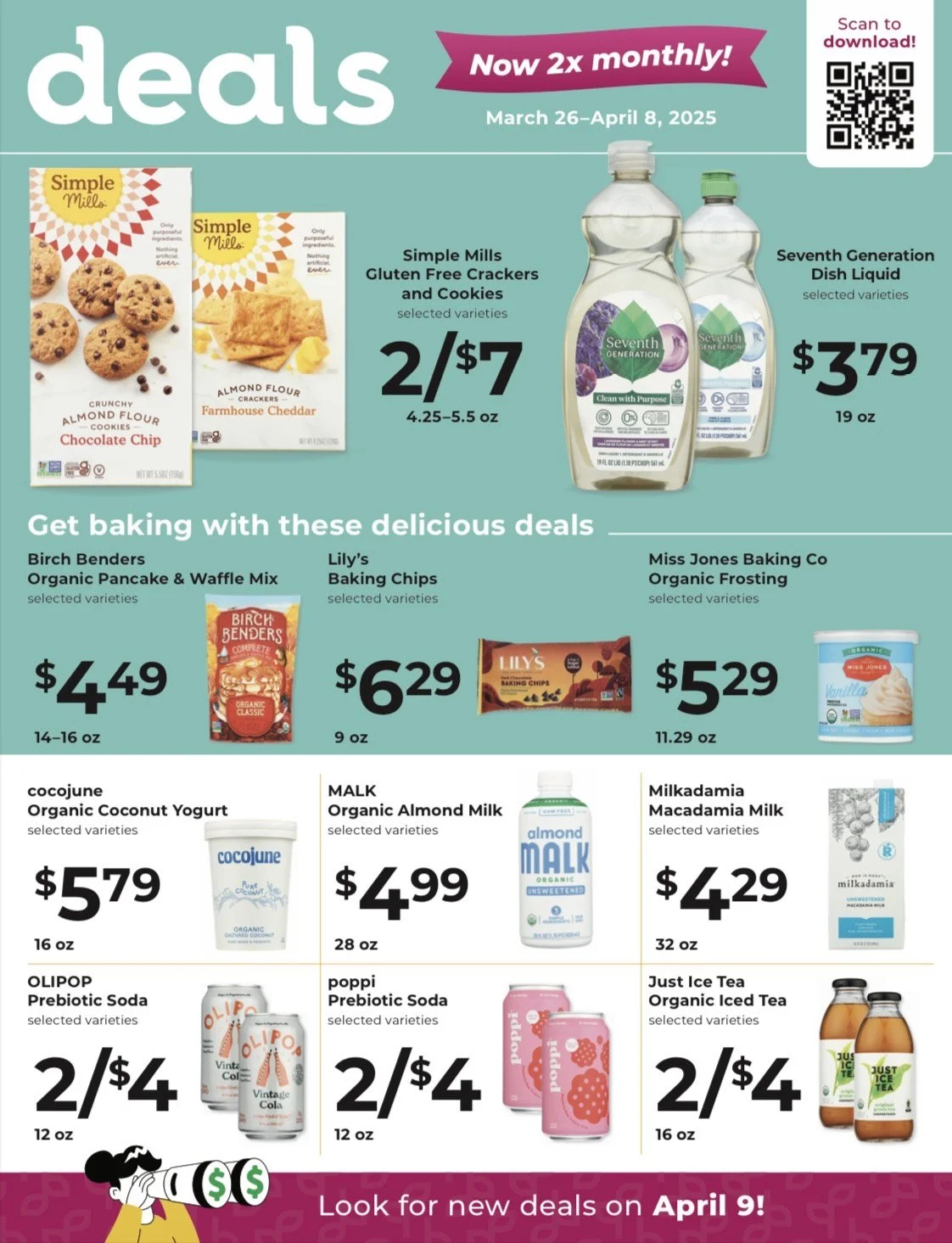 Monthly Sales Flyer - March 26-April 8