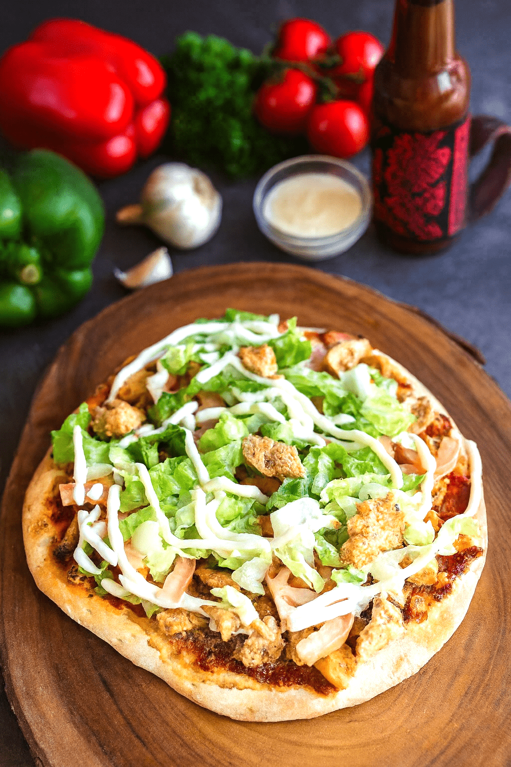 SPICY CHICKEN MANOUSHEH