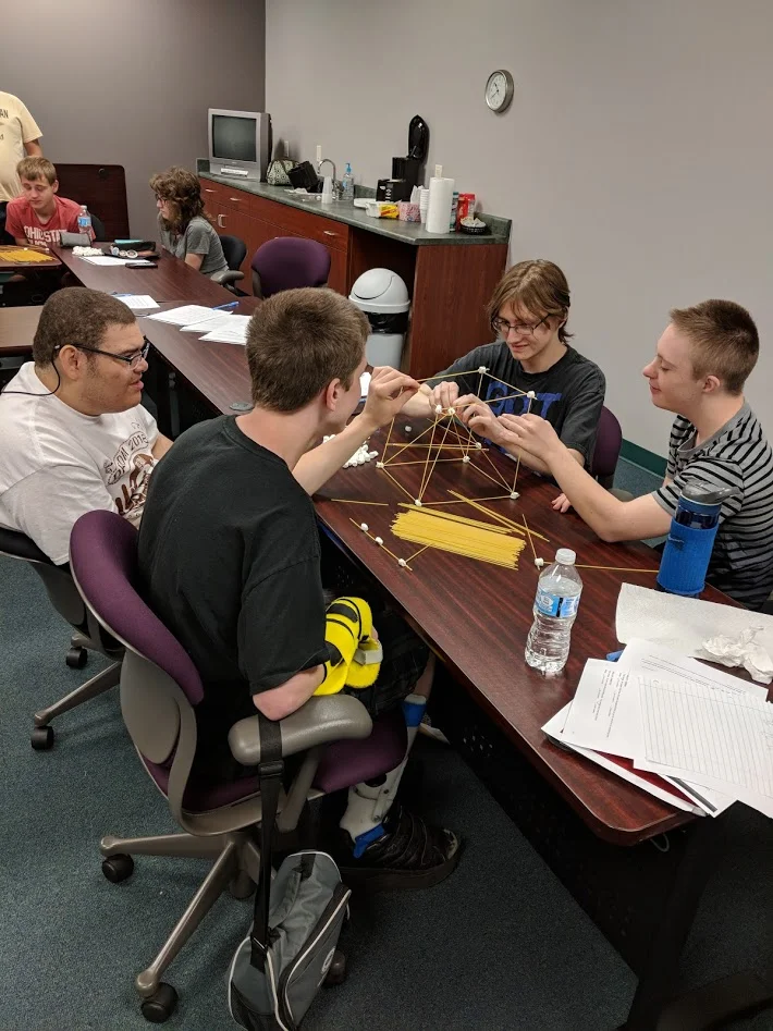 Members learning Teamwork