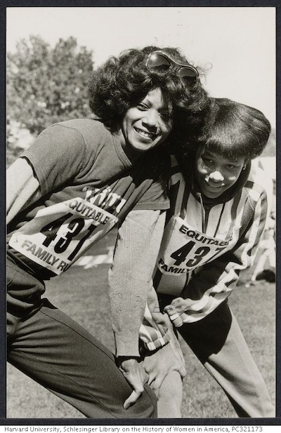 Rudolph with her daughter in the early 1970s.