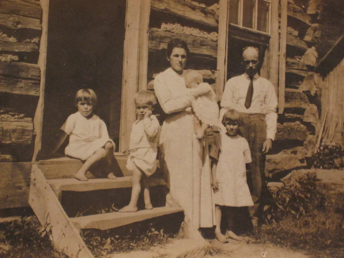 The Gatewoods with four of their children.