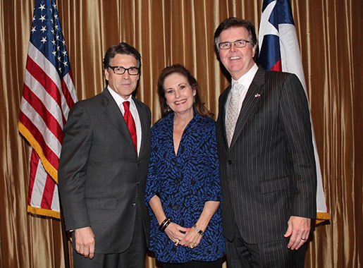 U.S. Secretary of Energy Rick Perry and Lt. Gov. Dan Patrick - Fundraiser in Dallas