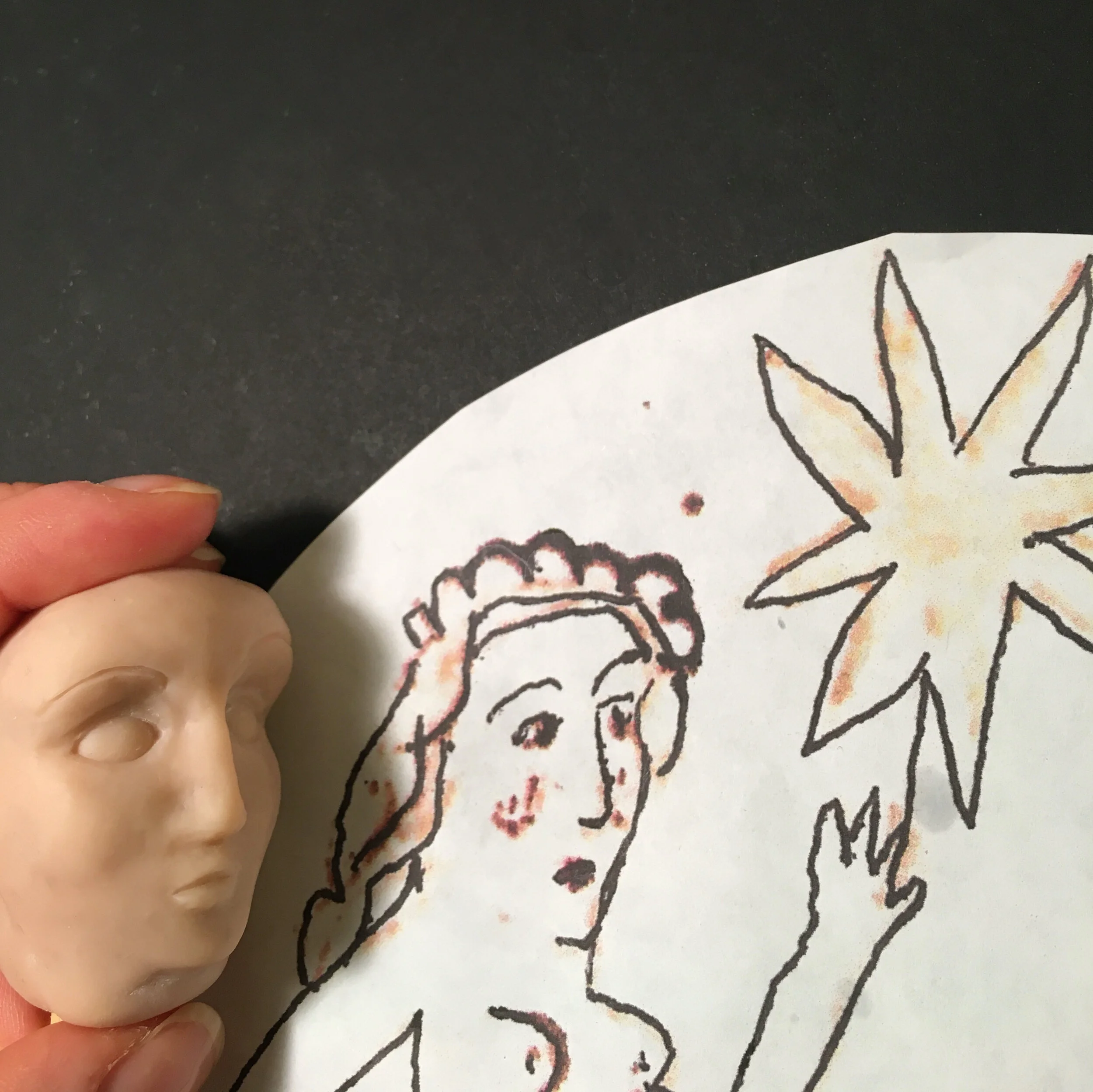 Facing the Problem of Voynich Nymph Faces