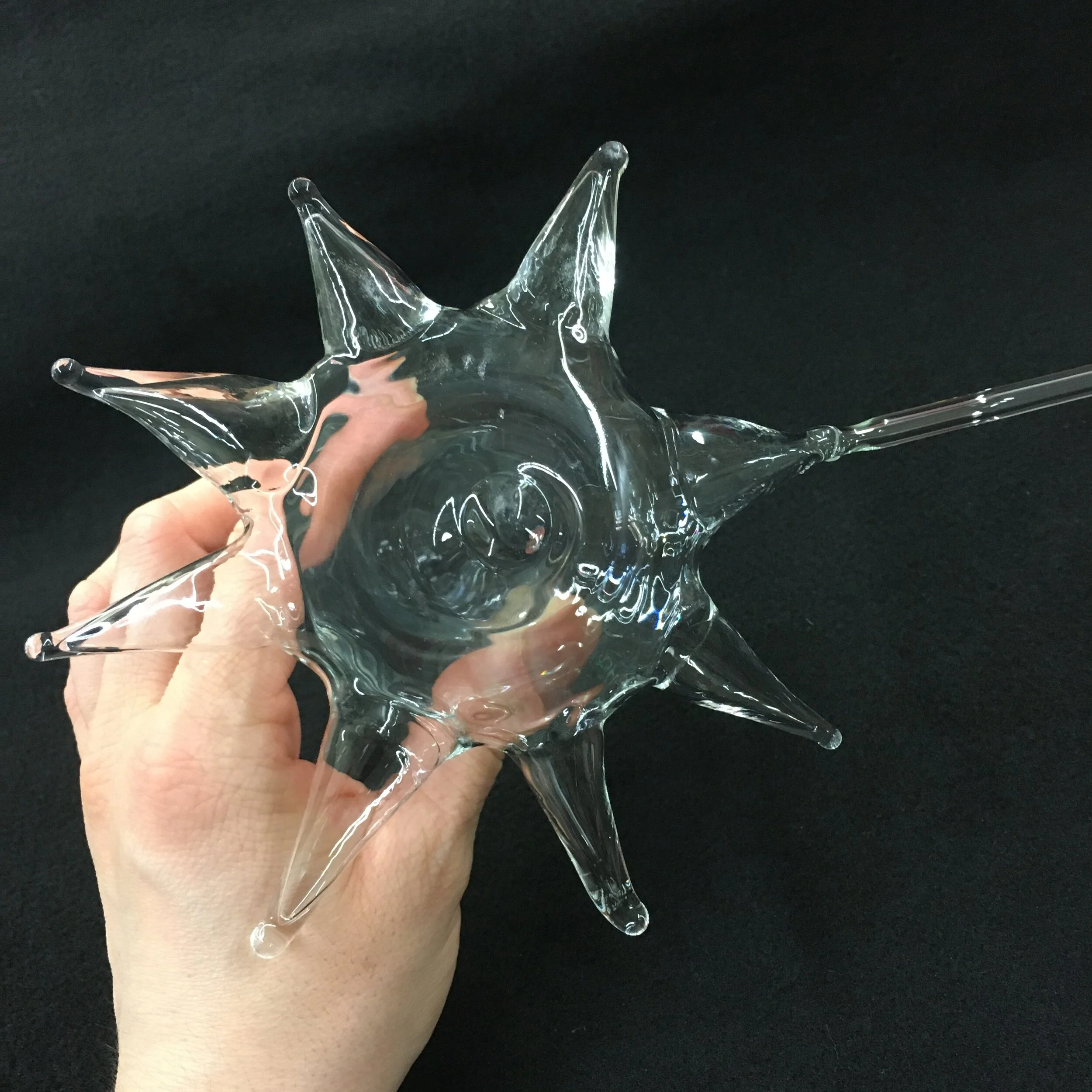 Sculpting a Glass Star (1)