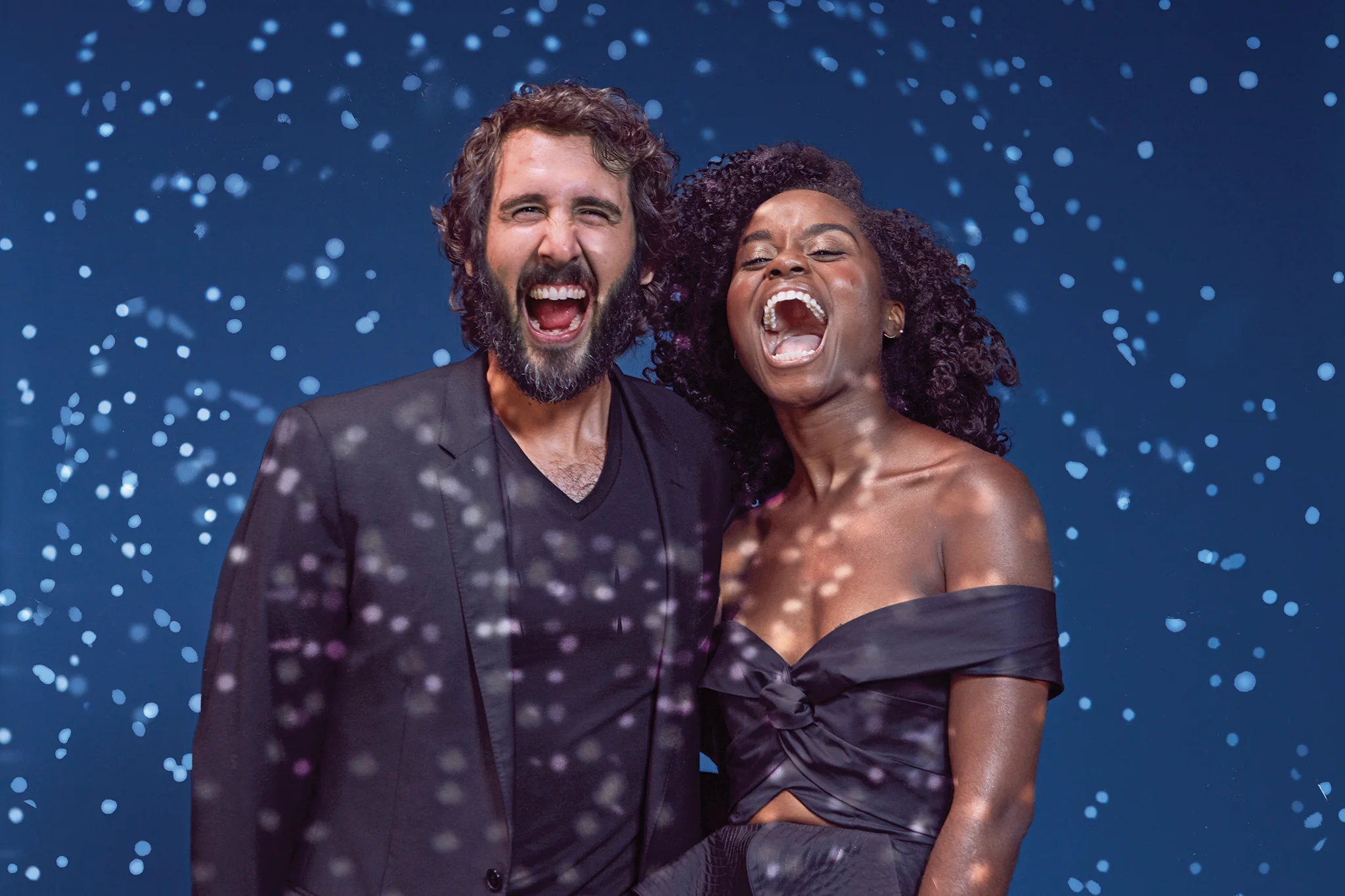Josh Groban and Denee Benton photographed by James Weber for TImeOut New York