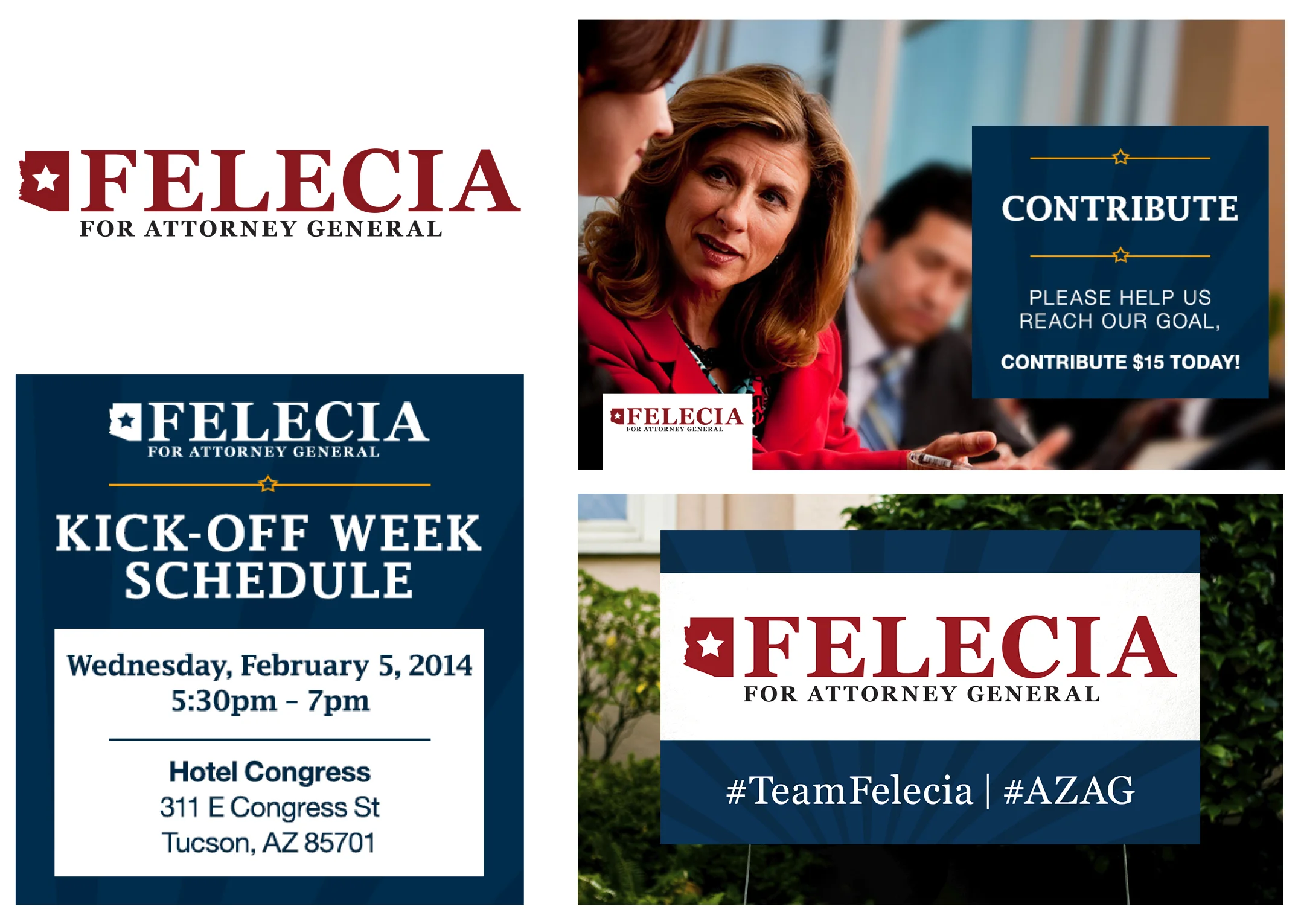 CAMPAIGN GRAPHICS + LOGO DESIGN