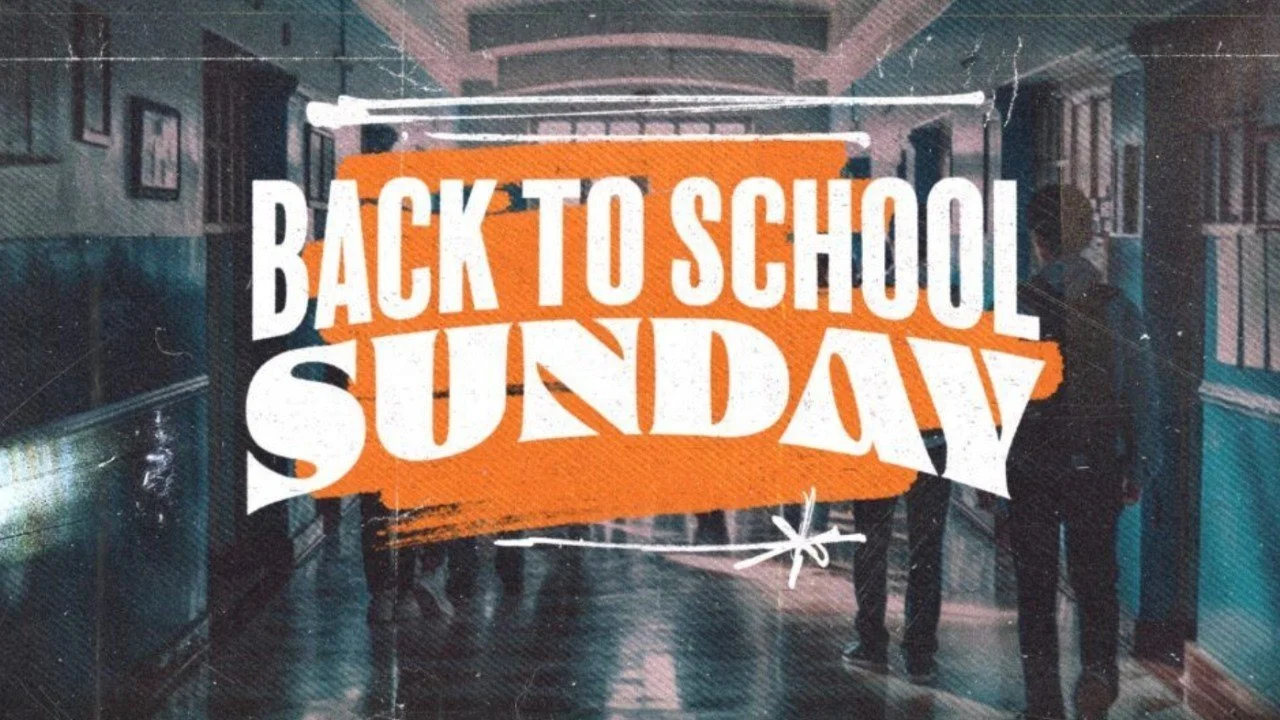 September 6th: Back to School - Next Gen Sunday