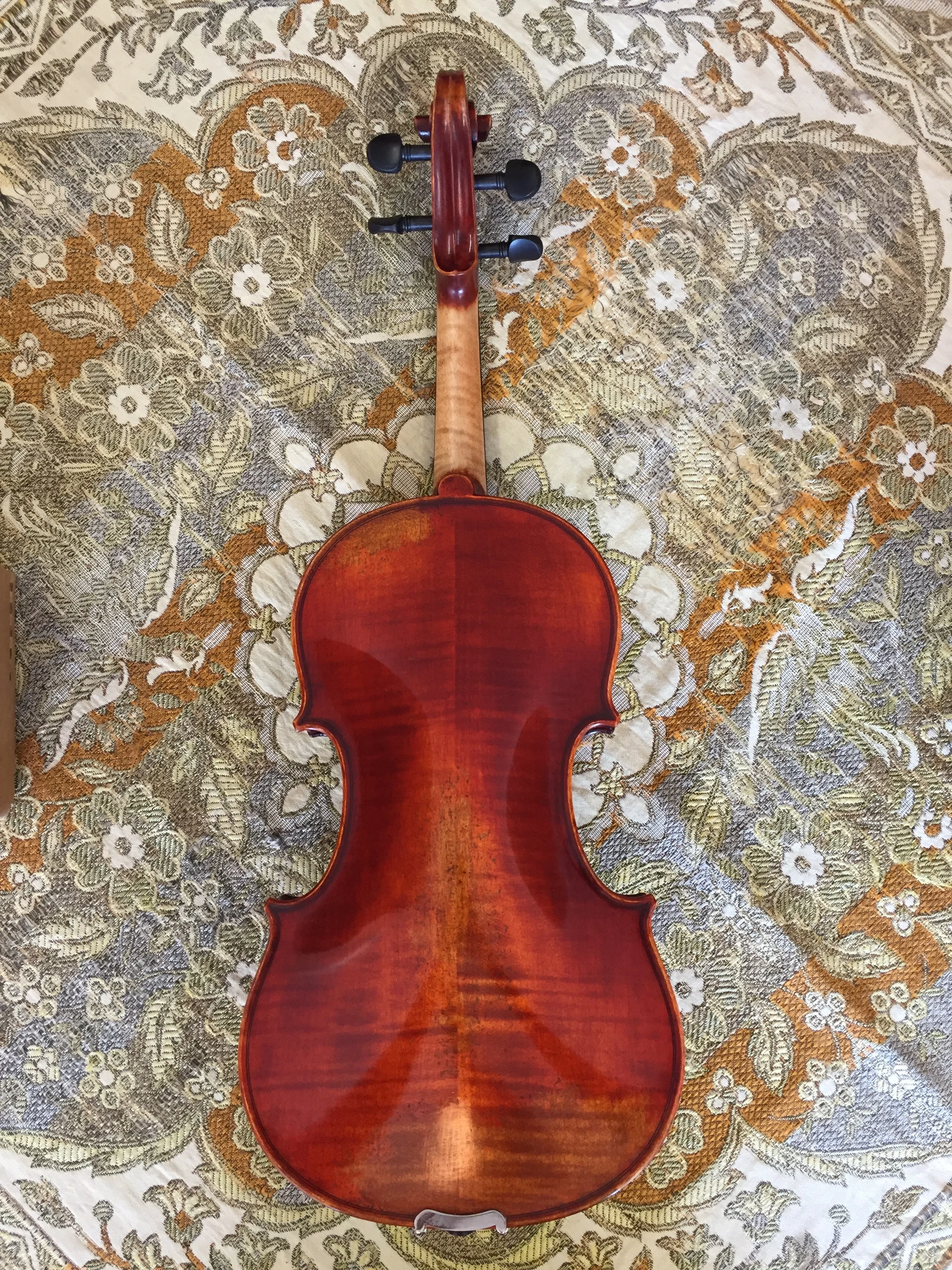 Tulsa Strings Violin Shop - Ivan Dunov 401 Violin Back.jpg