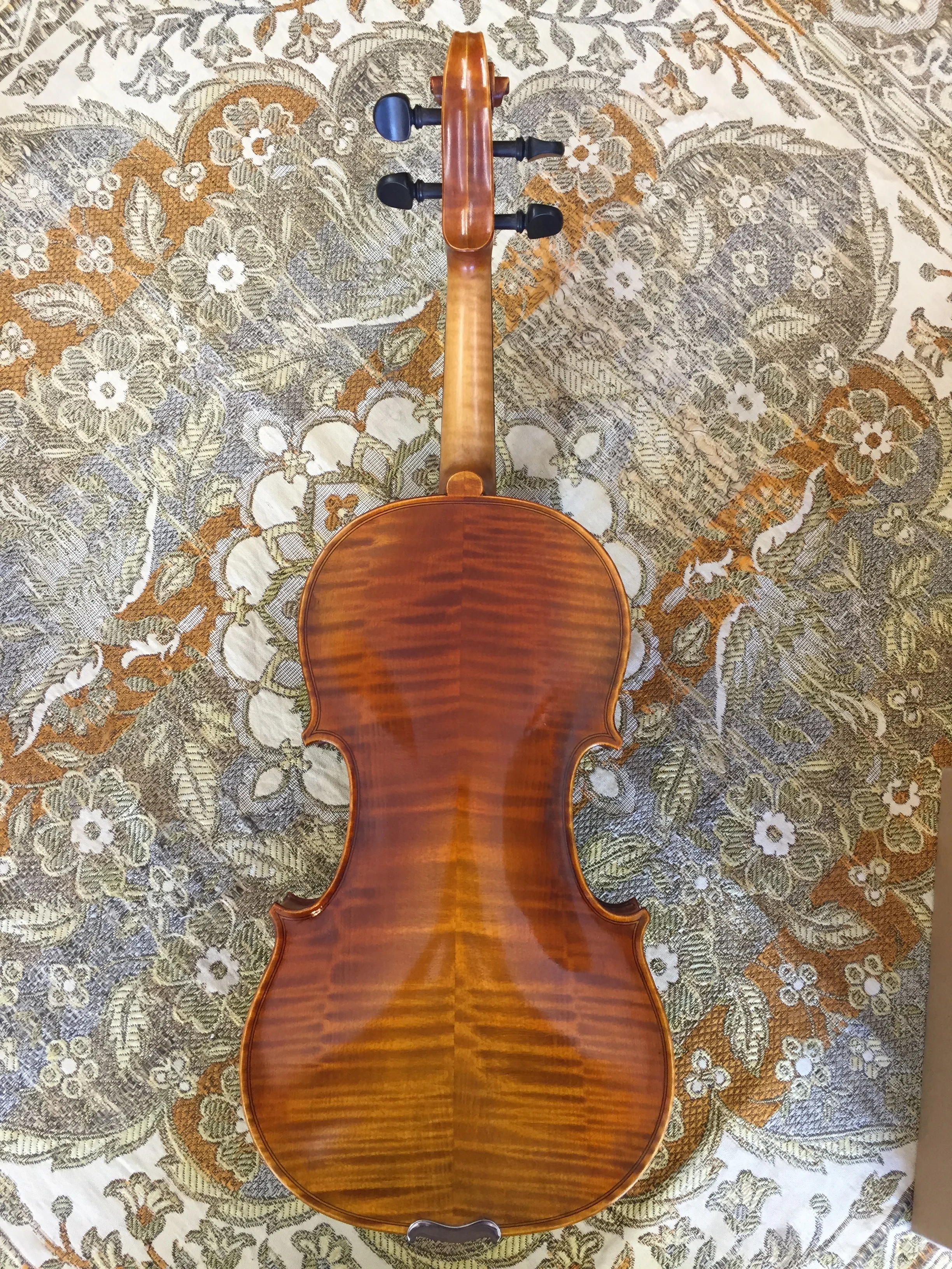 Tulsa Strings Violin Shop - E. Wilfer Germany Violin Back.JPG