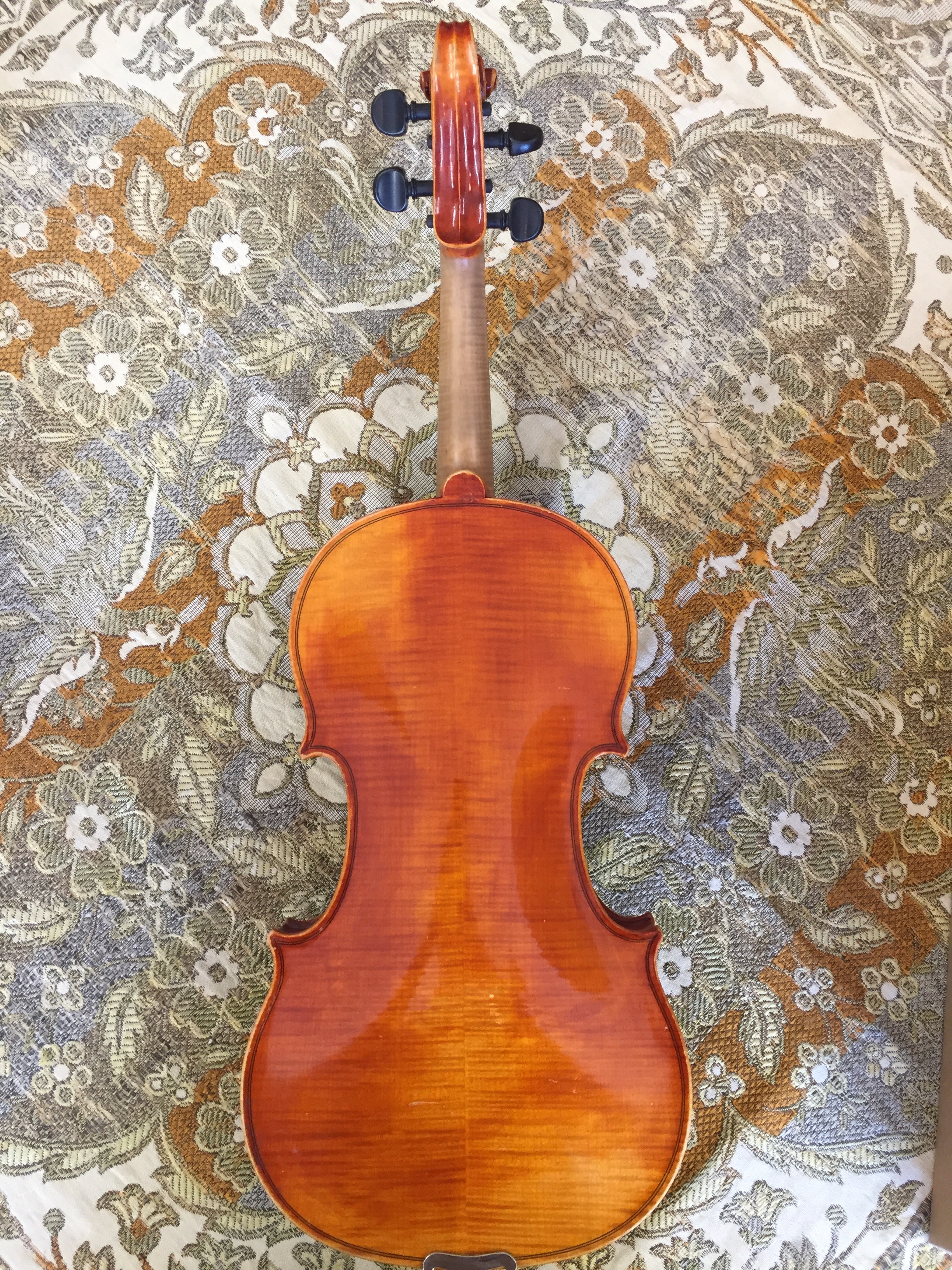 Tulsa Strings Violin Shop - Rudolf Buchner 1965 Germany Violin Back.jpg