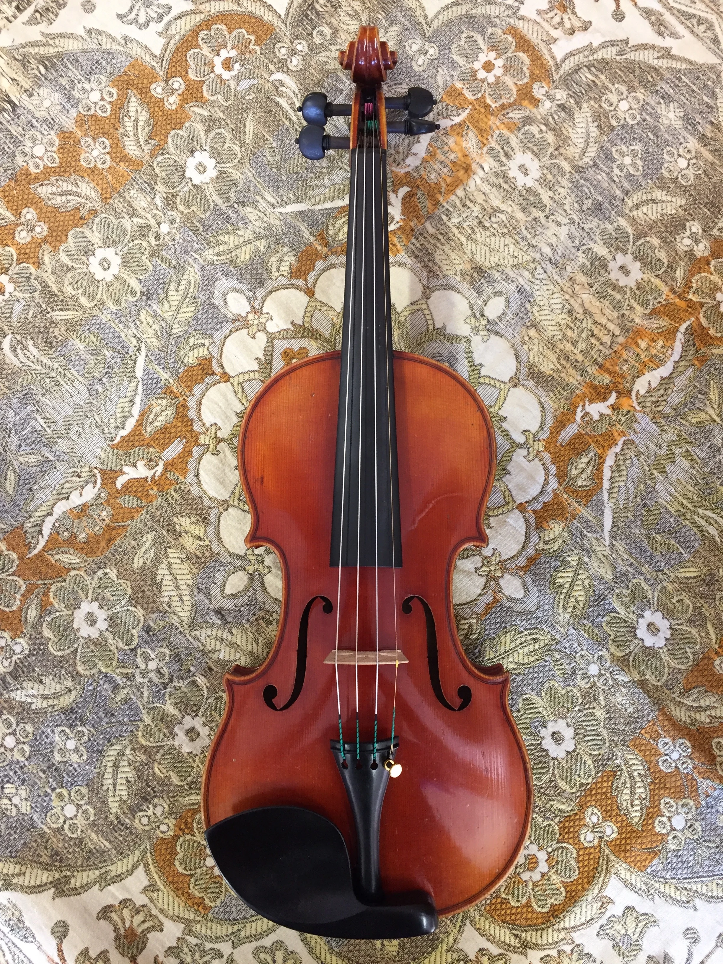 Tulsa Strings Violin Shop - Heberlein Workshop 1920s Violin Top.jpg
