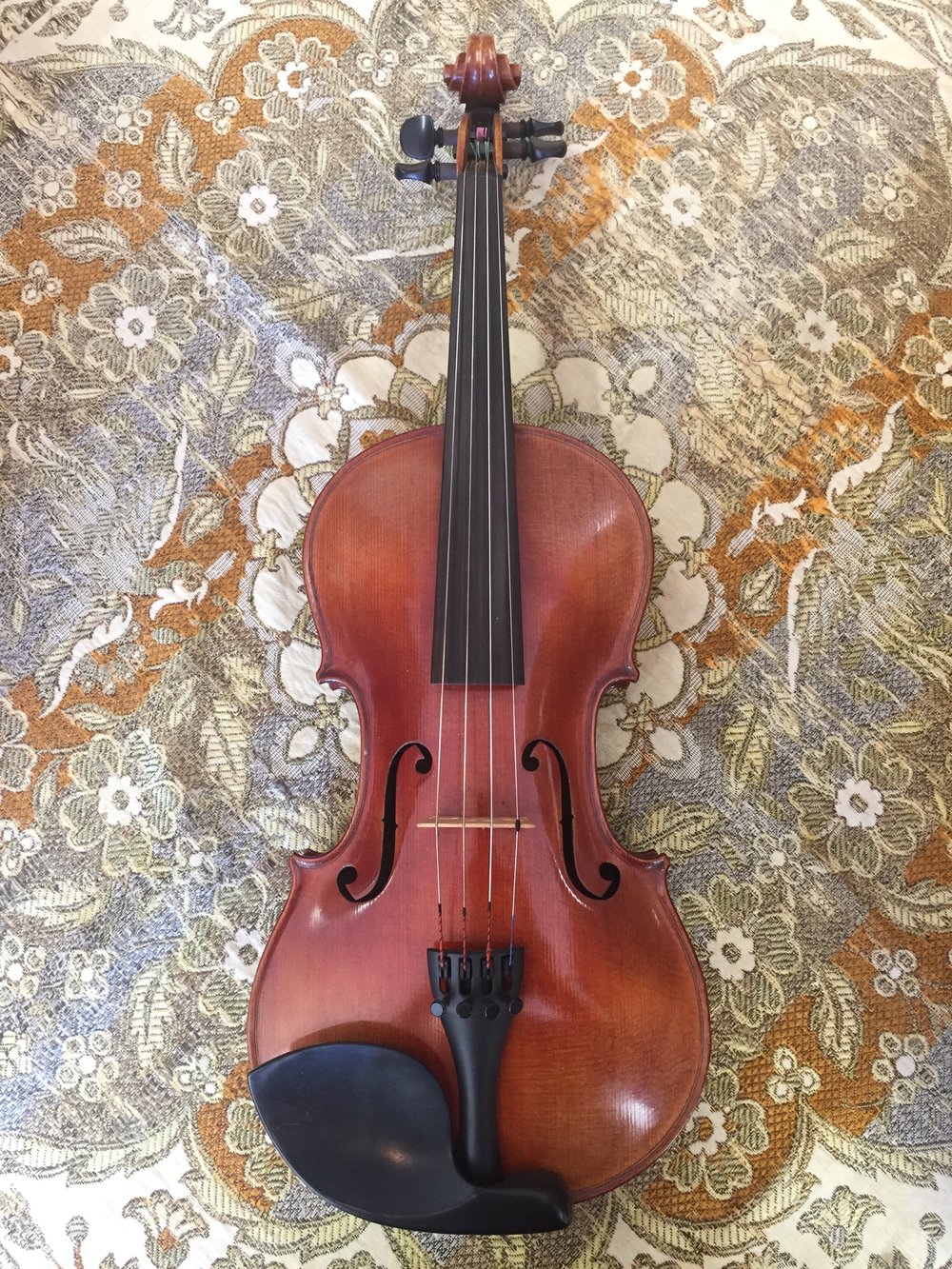 1880s German Stainer Copy Tulsa Strings Violin Shop